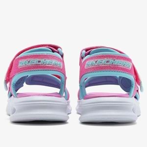 Skechers Sola Glow Sandal 303024L-HPAQ Işıklı Ortopedik Çocuk Sandalet