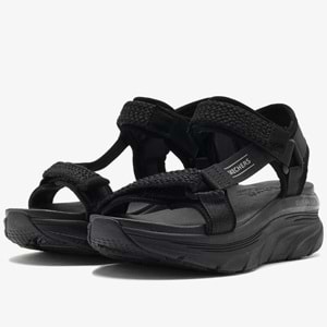 Skechers D'lux Walker-Pretty Field 119822-BBK Ortopedik Kadın Sandalet