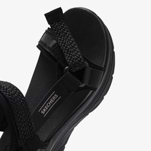 Skechers D'lux Walker-Pretty Field 119822-BBK Ortopedik Kadın Sandalet