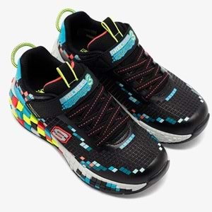 Skechers Megacraft 3.0 402182L-BKMT Ortopedik Çocuk Spor Ayakkabı
