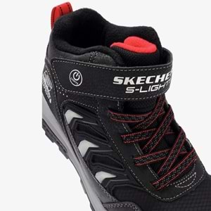 Skechers Storm Blazer - Glow Roam 406410L-BKCC Kauçuk Taban Ortopedik Işıklı Çocuk Bot