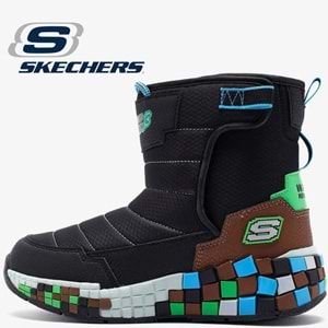 Skechers Megacraft 3.0 402184L-BKBR Ortopedik Çocuk Bot