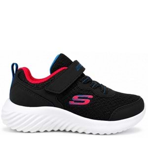 Skechers Bounder Techrox 403906N-BLK Ortopedik Çocuk Spor Ayakkabı
