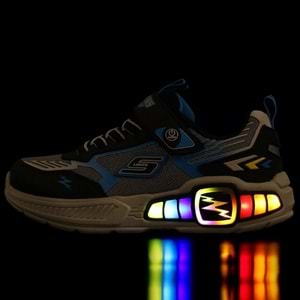 Skechers Light Storm 3 400151L-BCBL Işıklı Ortopedik Çocuk Spor Ayakkabı