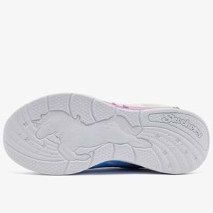 Skechers Unicorn Chaser 302298L-SMLT Işıklı Ortopedik Çocuk Spor Ayakkabı