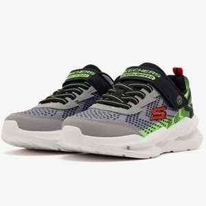 Skechers Meteor-lights 2.0 401490L-GYBK Ortopedik Işıklı Çocuk Spor Ayakkabı