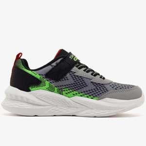 Skechers Meteor-lights 2.0 401490L-GYBK Ortopedik Işıklı Çocuk Spor Ayakkabı