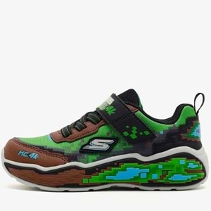 Skechers Megacraft 4K Mega Scene 402162N-BRMT Ortopedik Çocuk Spor Ayakkabı