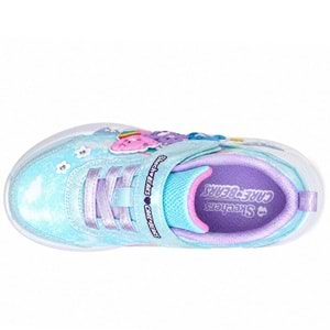 Skechers S-Lights Lil Snugs 302392N-BLMT Ortopedik Işıklı Çocuk Spor Ayakkabı