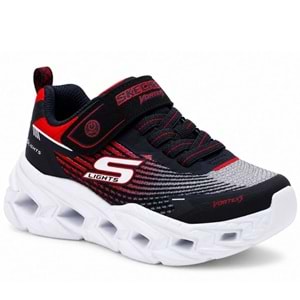 Skechers Vortex 3.0 SLıghts 400590L-BKRB Ortopedik Işıklı Çocuk Spor Ayakkabı