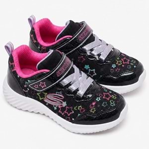 Skechers Bounder 303167N-BKMT Ortopedik Işıklı Çocuk Spor Ayakkabı