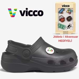 Vicco Didim Jıbbıtz Aksesuar Hediyeli Ortopedik Unisex Çocuk Terlik