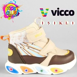 Vicco David Phylon Kauçuk Taban Ortopedik Işıklı Çocuk Bot
