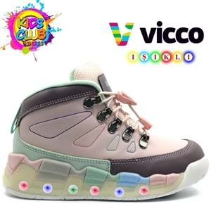 Vicco Ellen Phylon Kauçuk Taban Ortopedik Işıklı Çocuk Bot