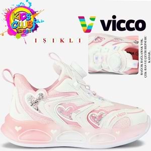 Vicco Benetti Akıllı Bağcıklı Işıklı Ortopedik Çocuk Spor Ayakkabı