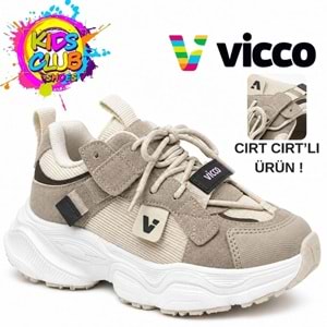 Vicco Ceni Süs Bağcıklı Cırt Cırtlı Ortopedik Çocuk Spor Ayakkabı
