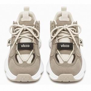 Vicco Ceni Süs Bağcıklı Cırt Cırtlı Ortopedik Çocuk Spor Ayakkabı