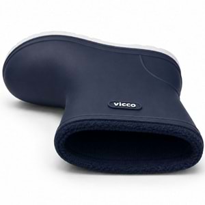Vicco Mellow Kürklü Pvc Su Çizmesi Yağmur Botu Ortopedik Çocuk Bot