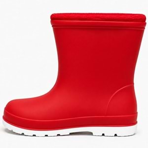 Vicco Mellow Kürklü Pvc Su Çizmesi Yağmur Botu Ortopedik Çocuk Bot