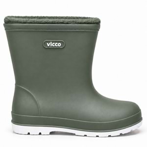 Vicco Mellow Kürklü Pvc Su Çizmesi Yağmur Botu Ortopedik Çocuk Bot