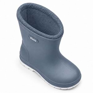 Vicco Mellow Kürklü Pvc Su Çizmesi Yağmur Botu Ortopedik Çocuk Bot