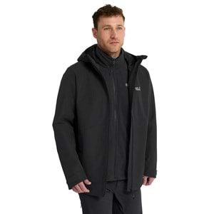 Jack Wolfskin Stonetrail 3in1 2 Li Ceketli Mont Outdoor Erkek Mont