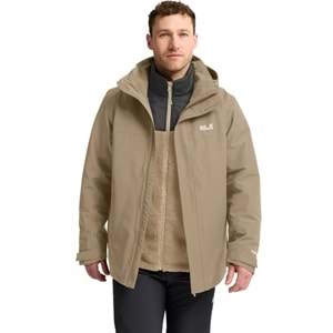 Jack Wolfskin Stonelite 3in1 2 Li Ceketli Mont Outdoor Erkek Mont