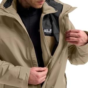 Jack Wolfskin Stonelite 3in1 2 Li Ceketli Mont Outdoor Erkek Mont