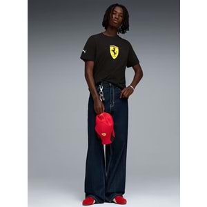 Puma Ferrari Colored Shield Tee 635310-01 Tişört Erkek T-Shirt