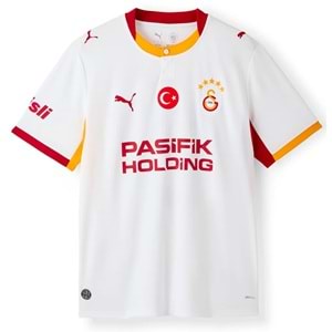 Galatasaray S.K. Beyaz Forma 26/27 Alternatif Forma 5 Yıldızlı Erkek Forma