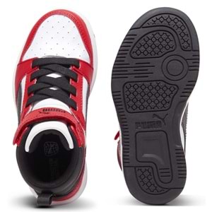 Puma Rebound V6 Mid AC+ PS 393832-03 Ortopedik Çocuk Spor Ayakkabı