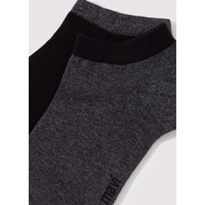 Mavi M090273-159 2 Adet Topuk Çorap Unisex Çorap