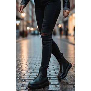 Lufian 122230048 Monıca Unisex Deri Bot