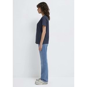 Mavi M168890-29726 Mavi Denim Kız Baskılı T-Shirt Kadın Tişört