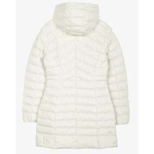 Skechers W Essential Maxi Length Hooded Jacket S212005-102 Kadın Günlük Mont