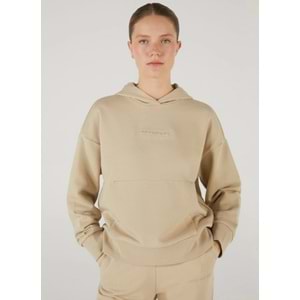 Skechers W Essential Hoodie Sweatshirt S242111-013 Kadın Kapüşonlu Sweatshirt