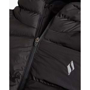 Skechers S242132-001 W Outerwear Puffer Jacket Şişme Uzun Kadın Mont Kadın Kaban