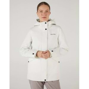 Skechers S242041-100 W Outerwear Padded Jacket Kadın Mont Kadın Kaban