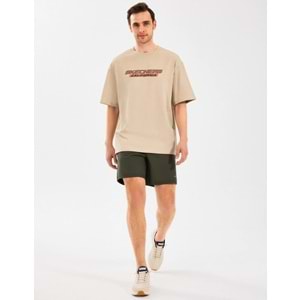 Skechers M Heavyweight Graphic Tee T-shirt S2510155-211 Erkek Tişort