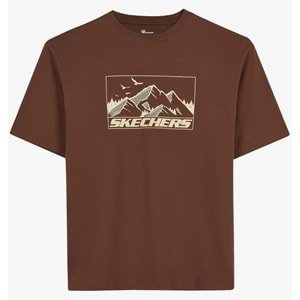 Skechers M Relax Fit Adventure Crewneck T-Shirt S2620111-2070 Erkek Tişort