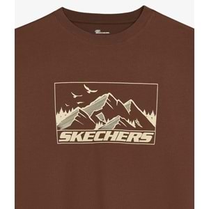 Skechers M Relax Fit Adventure Crewneck T-Shirt S2620111-2070 Erkek Tişort