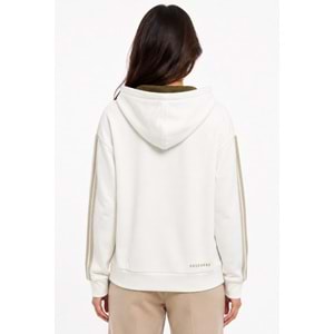Skechers S2620121-3855 W Stripe Zip Hoodie Kapüşonlu Fermuarlı Sweatshirt Kadın Sweatshirt