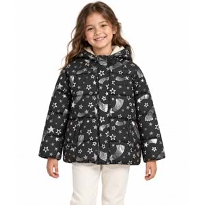 Skechers All Weather Halley Full Zip Jacket SK2620131-3817 Kız Çocuk Mont