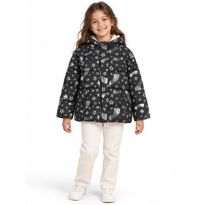 Skechers All Weather Halley Full Zip Jacket SK2620131-3817 Kız Çocuk Mont