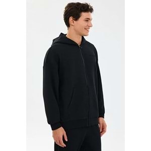 Skechers S2610014-3817 M Essential Full Zip Hoodie Sweatshirt Erkek Kapüşonlu Sweatshirt