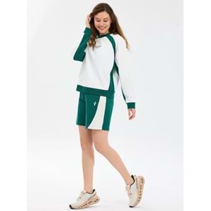 Skechers S2610028-3855 W Fleece Loose Fit Sweatshirt Kadın Sweatshirt