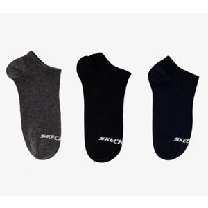 Skechers S2520315-3700 U Low Cut 3 Pack 3 Parça-Adet Unisex Çorap