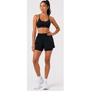 Skechers S2610155-3817 W Performance Coll. 4 Inch 2 In 1 Short Taytlı Kadın Şort