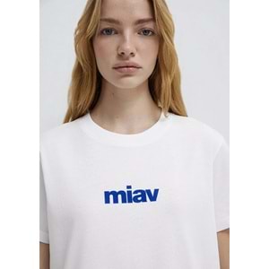 Mavi M1610622-620 Miav Baskılı T-Shirt Kadın Tişört
