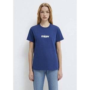 Mavi M1610622-70722 Miav Baskılı T-Shirt Kadın Tişört